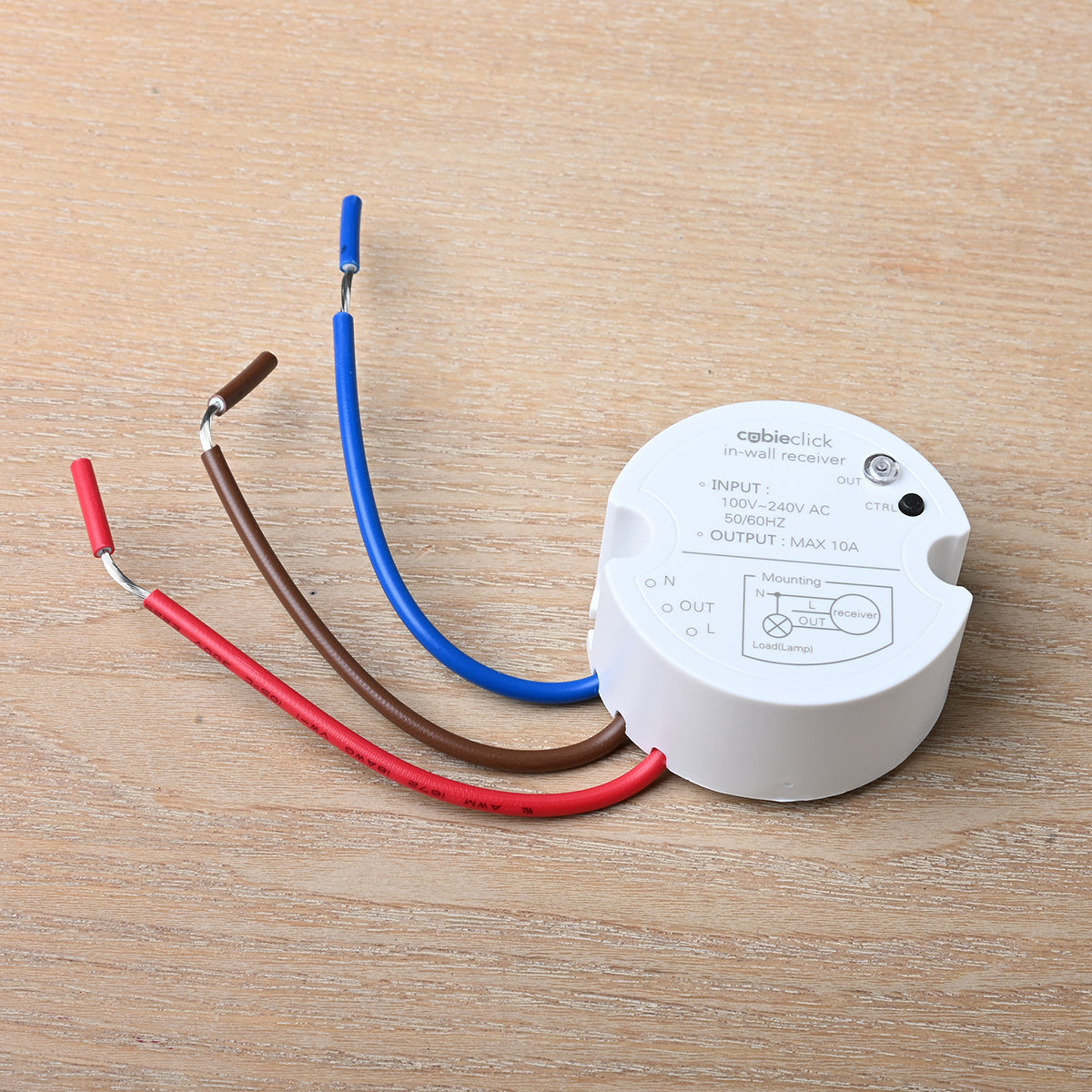 CubieClick wireless switch no batteries needed