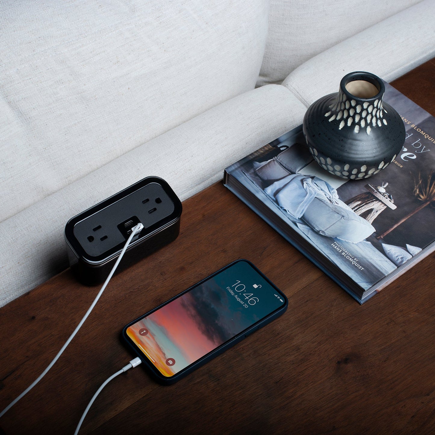CubieMini Hotel Charging Hub with power outlets and usb ports