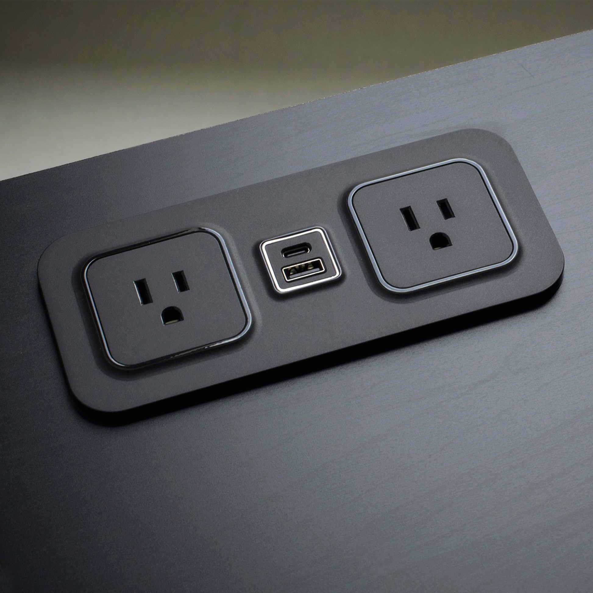 CubieMod build in furniture power outlets and usb ports