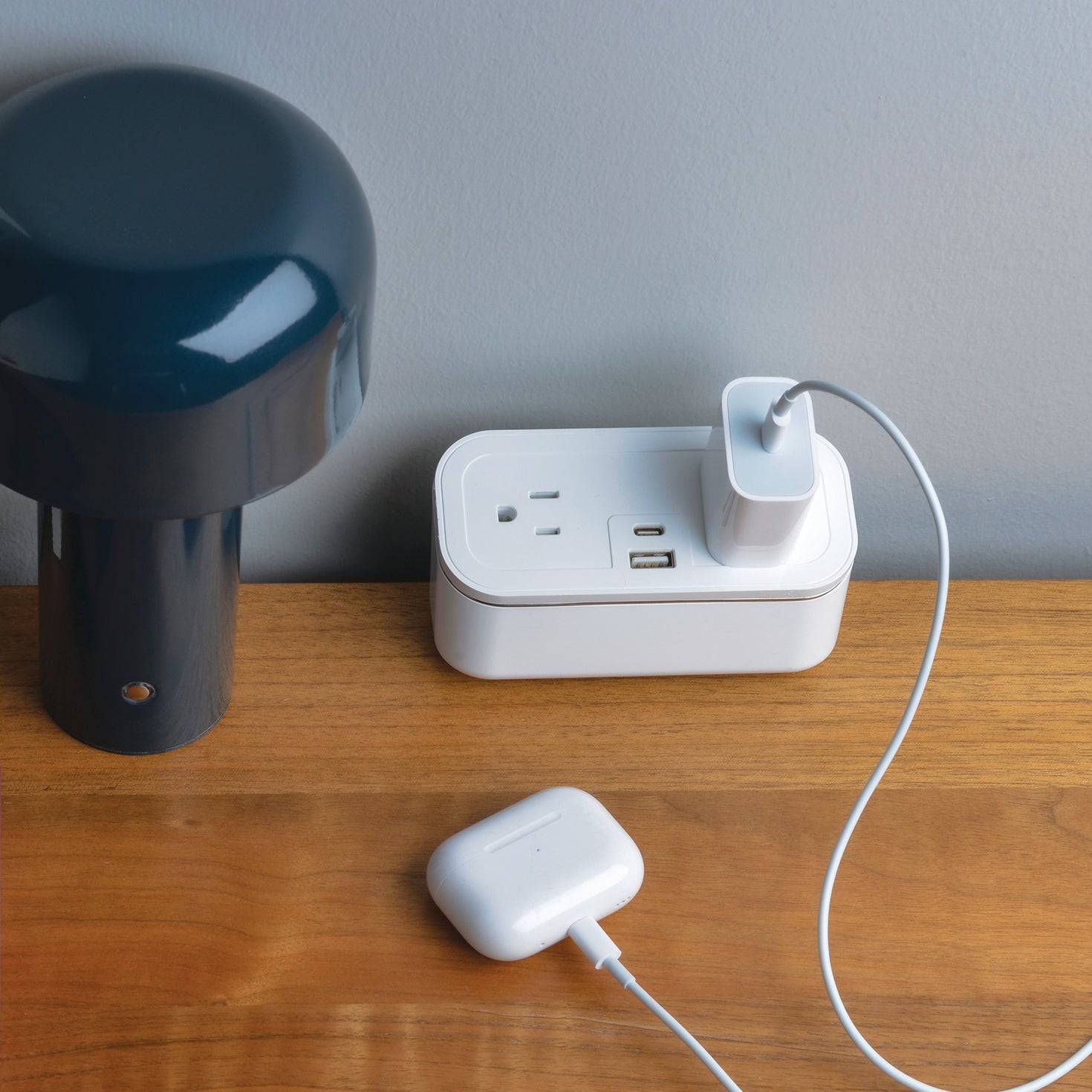 CubieMini Hotel Charging Hub with power outlets and usb ports