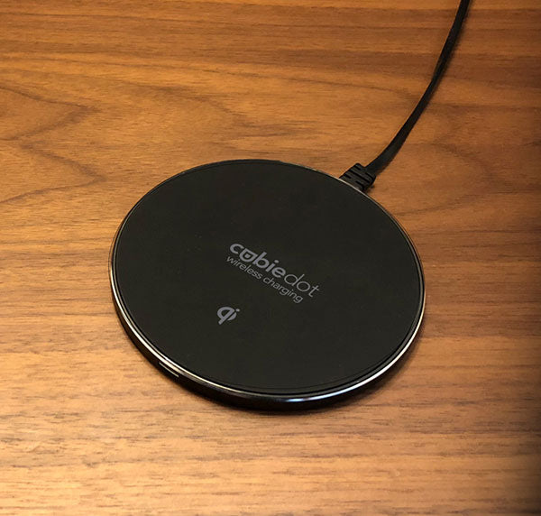 CubieDot hotel wireless charging