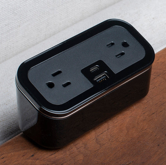 CubieMini Hotel Charging Hub with power outlets and usb ports