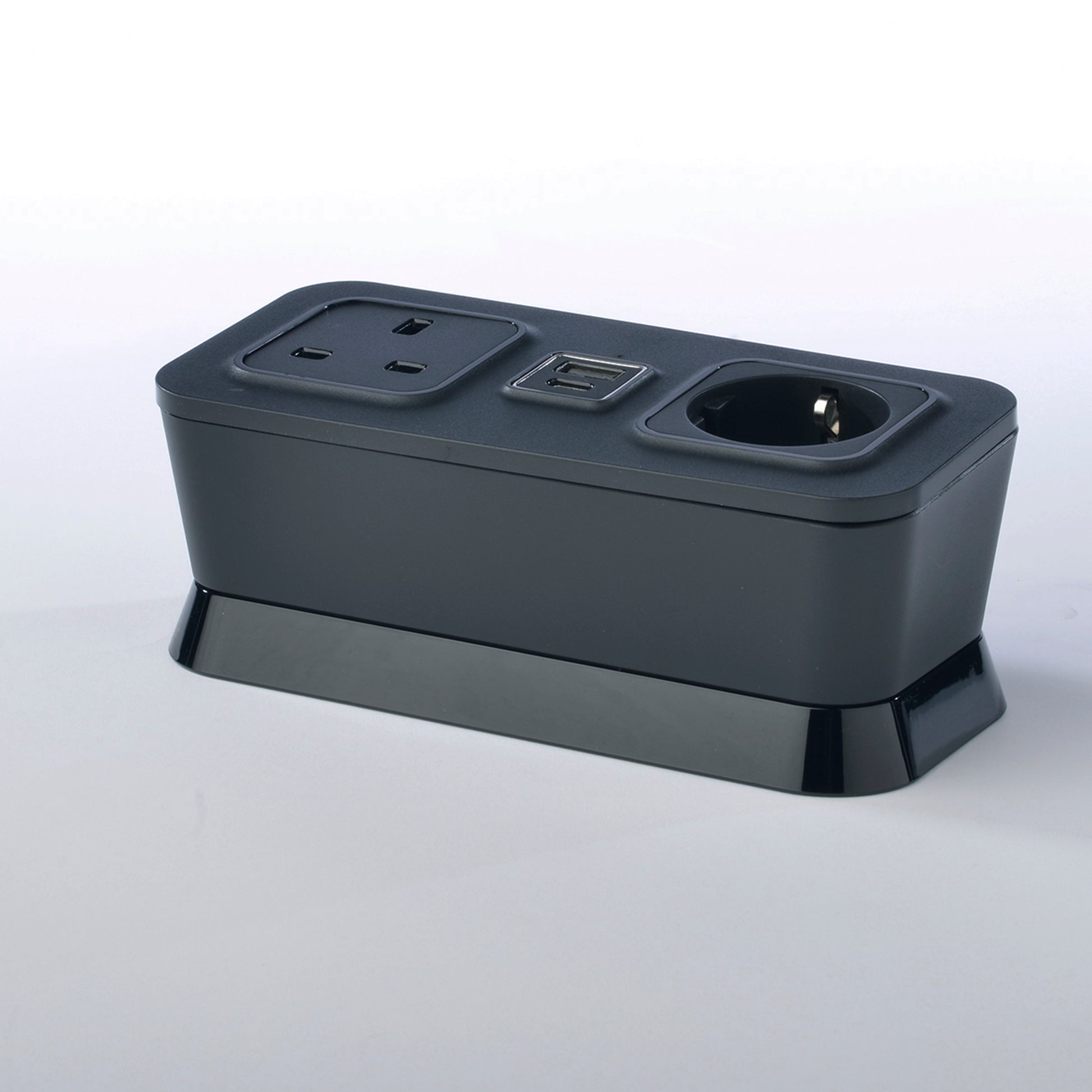 CubieMini Hotel Charging Hub with power outlets and usb ports