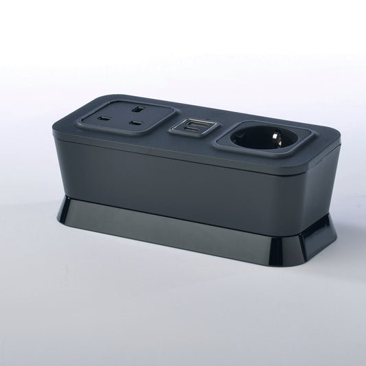 CubieMini Hotel Charging Hub with power outlets and usb ports