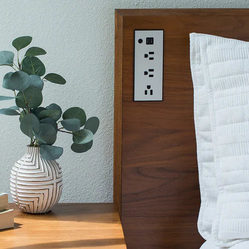 CubieMod built in furniture power outlets and usb ports