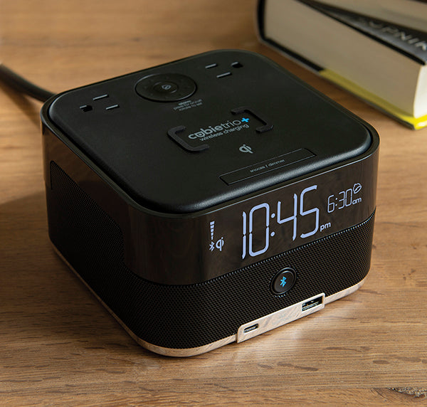 The CubieTrio+ Alarm Clock, Qi Wireless Charging and Bluetooth